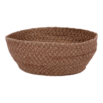 Deko-Korb Naht, dunkelbraun, 18 cm
