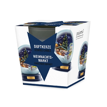 Duftkerze im Glas, Xmas, Weihnachtsmarkt