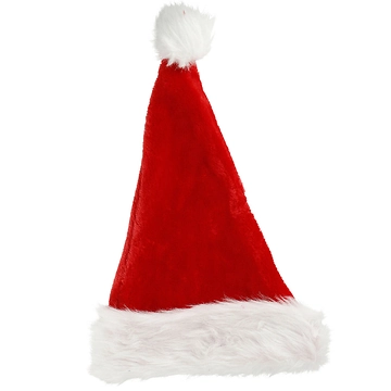 Weihnachtsmütze Fancy, rot/weiß