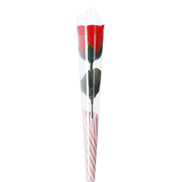 Rose Badezusatz, rot, 29 cm