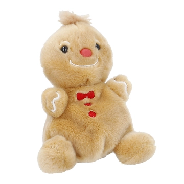 Kuscheltier Gesicht/Xmas, Gingerbread man, 12 cm