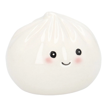 Spardose Dumpling, weiß, 7.8 x 7 cm