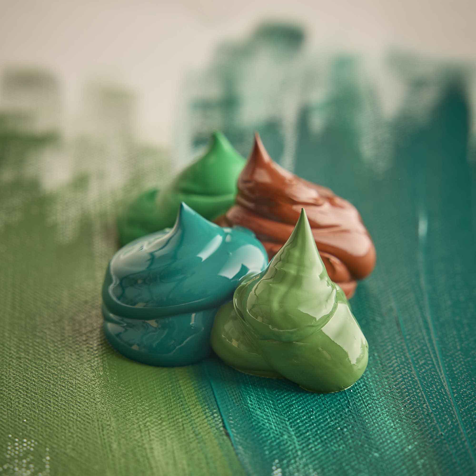 Acrylfarbe, smaragtgrün, 125 ml