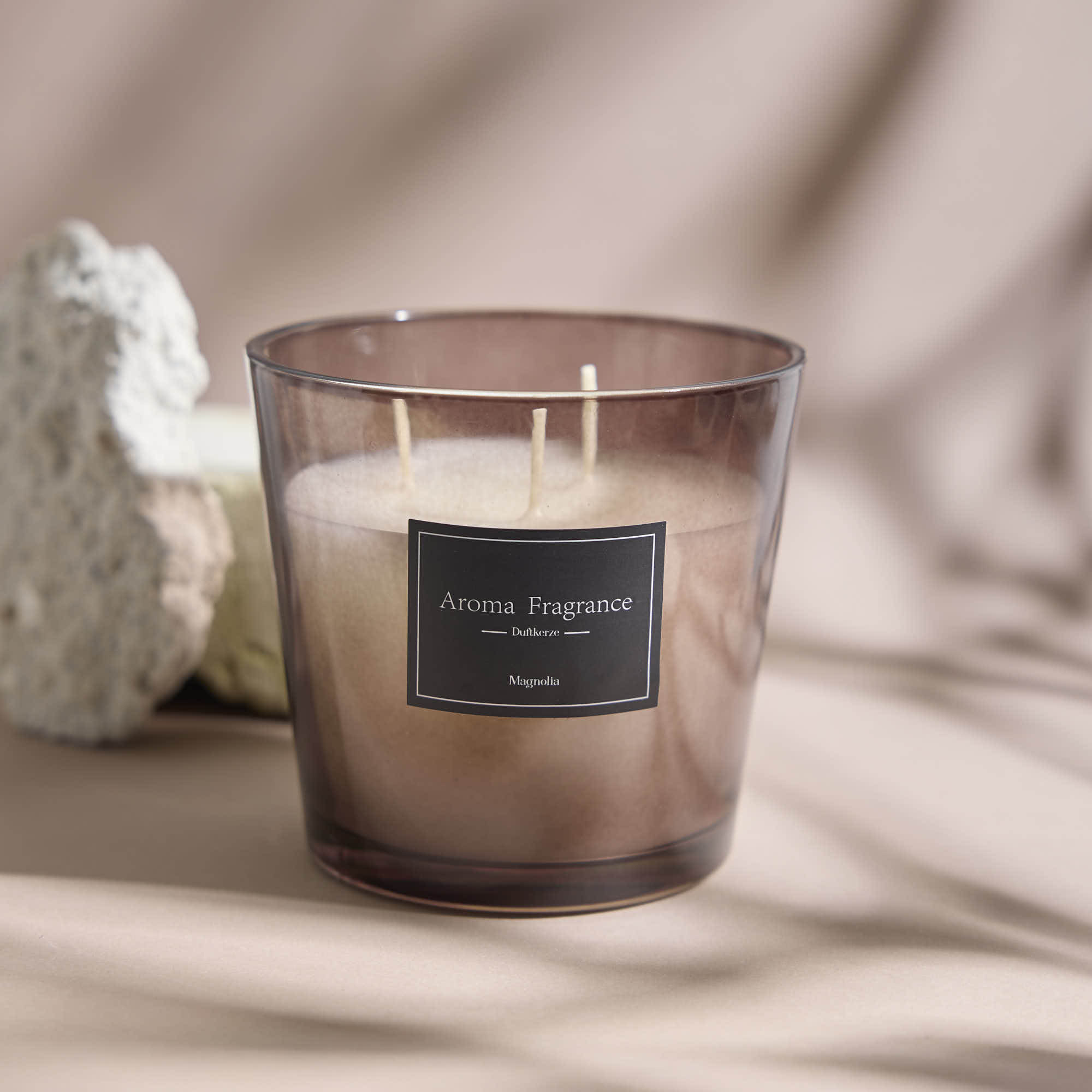 Duftkerze Edel, Magnolia, 13 cm
