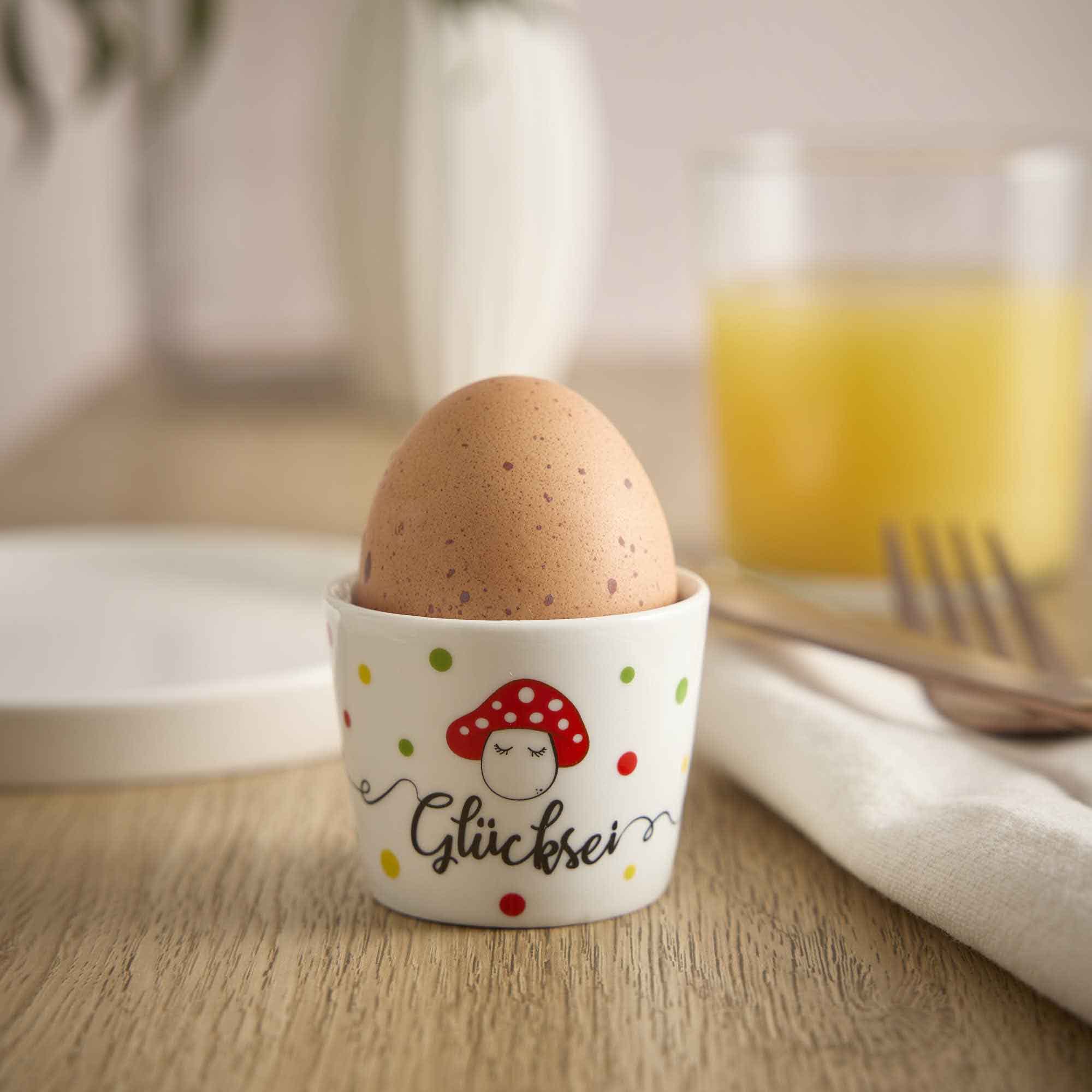 Eierbecher, Glücksei