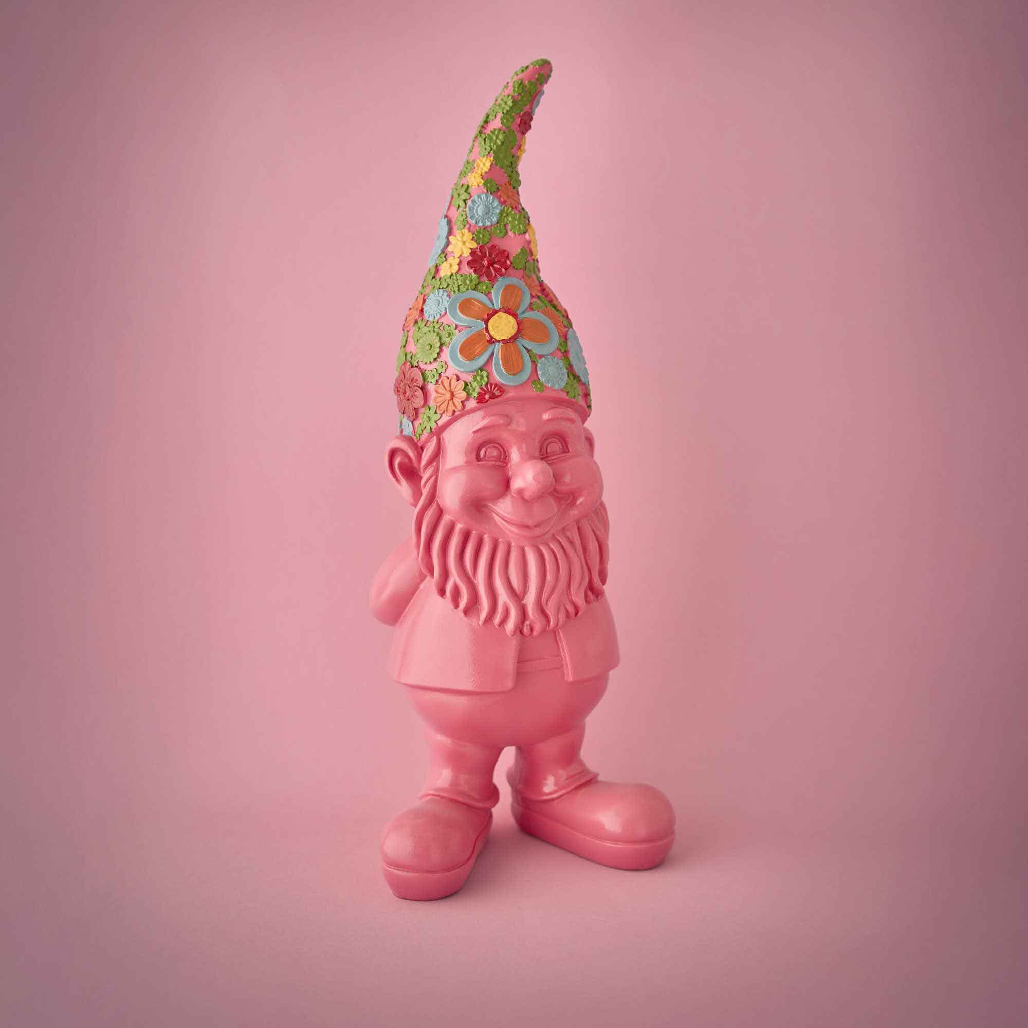 Wichtel Mütze, pink, 45 cm