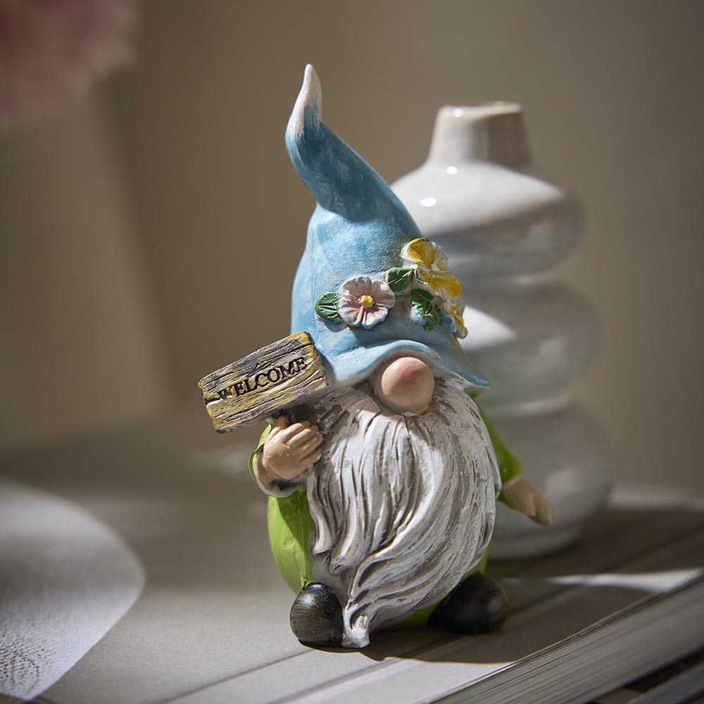 Wichtel Blumen, blau, 11.5 cm