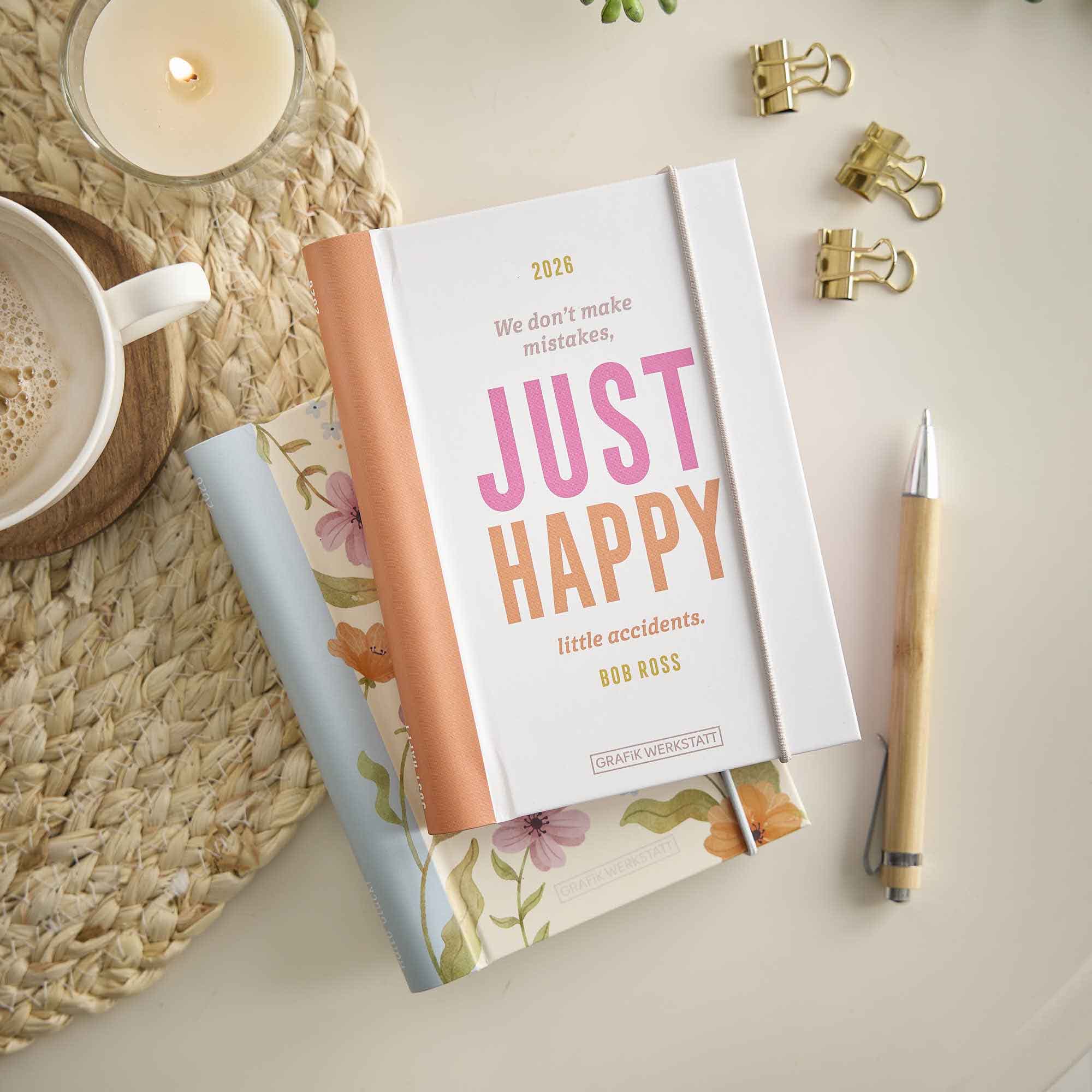 Terminplaner 2026, Just Happy