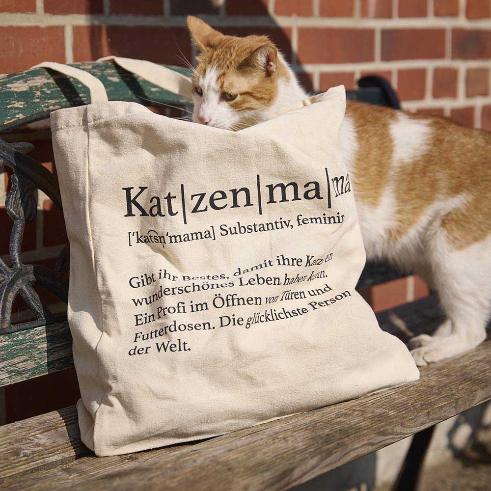 Beutel Katzenmama, 38 x 42 cm