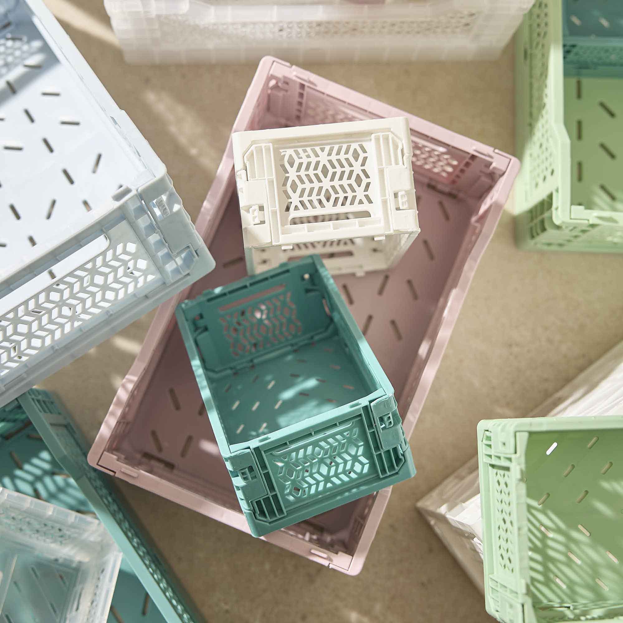 Klappbox Mini, 15 x 9.5 x 6.5 cm, petrolgrün