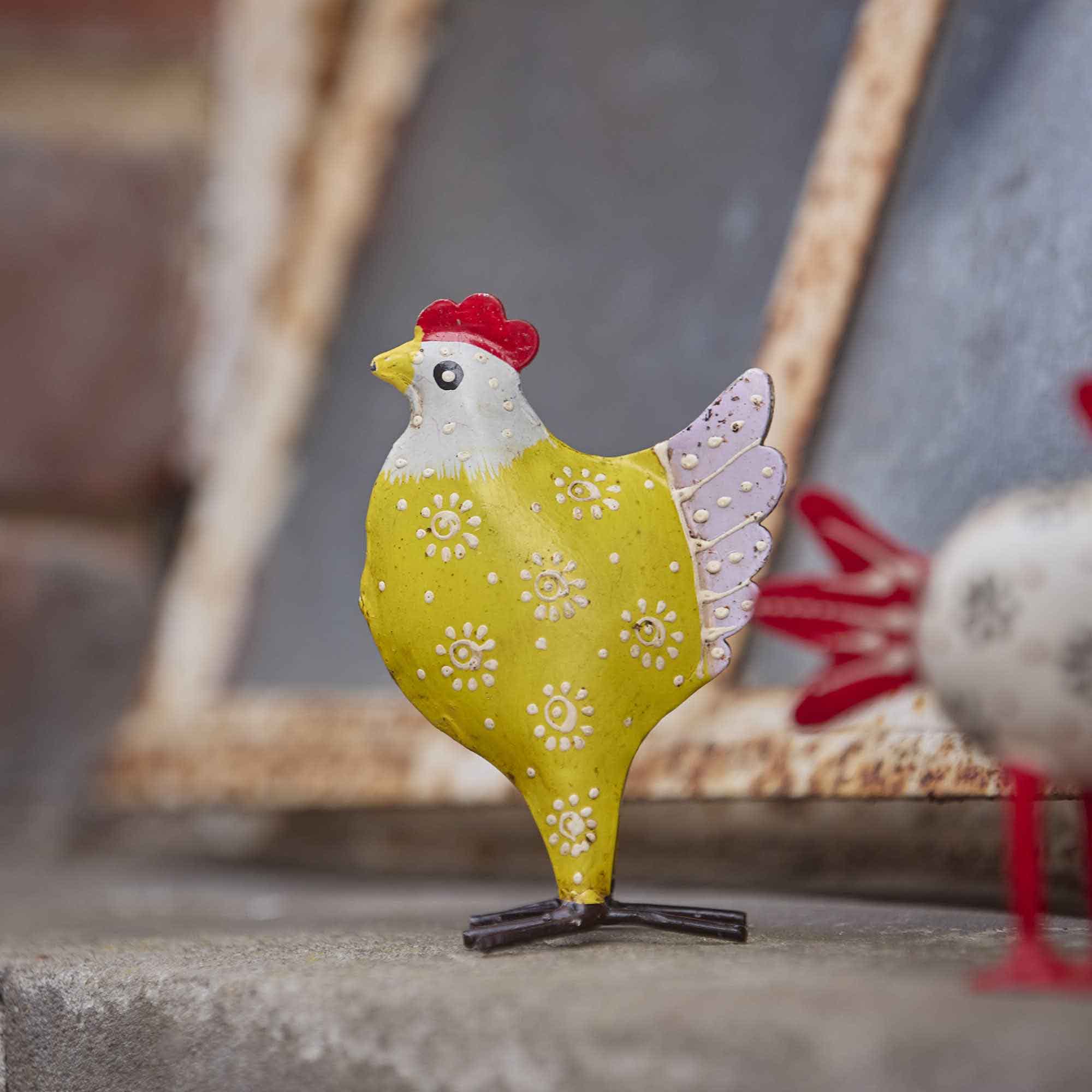 Huhn Mini, gelb, 10 cm