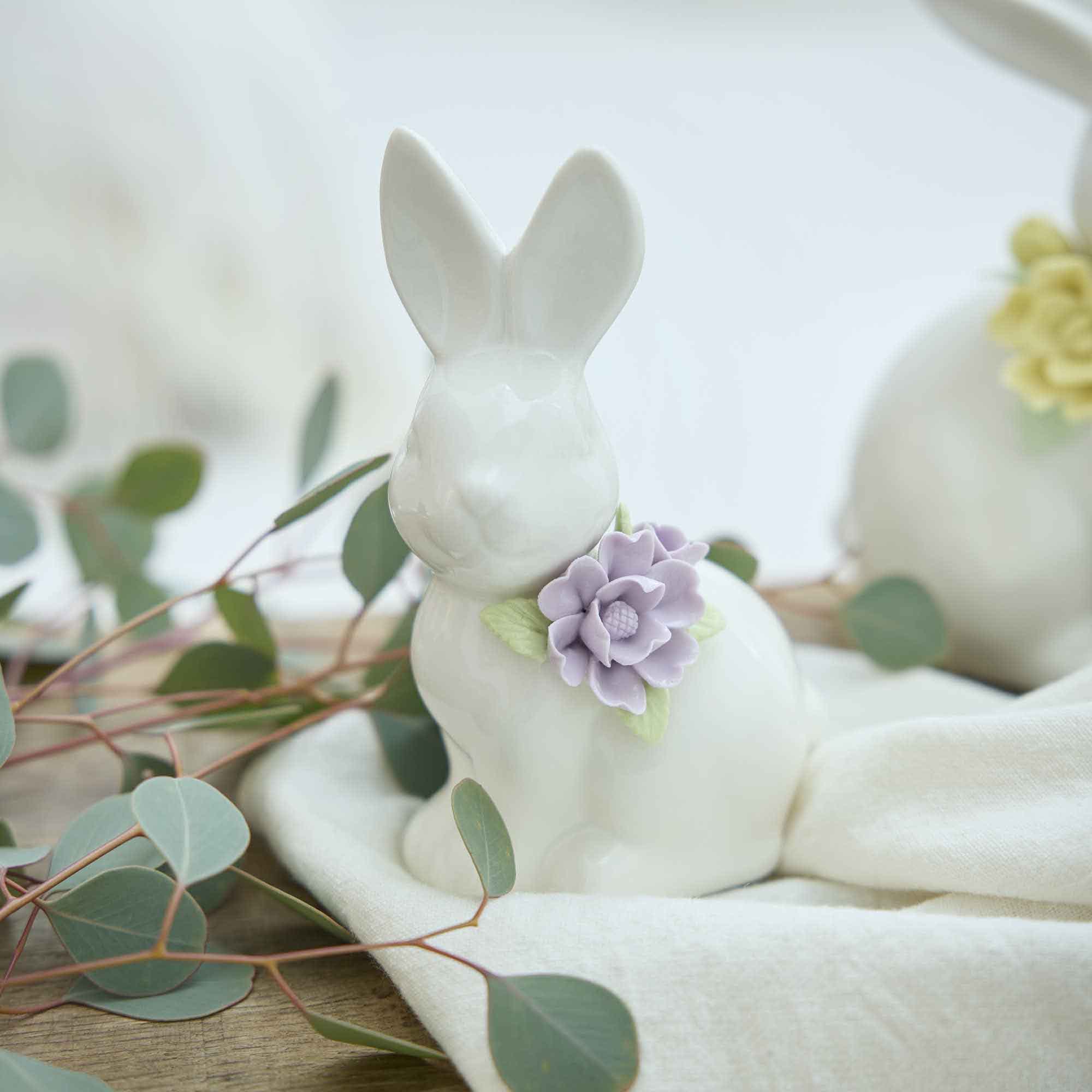 Hase Blumen, lila, 13.5 cm