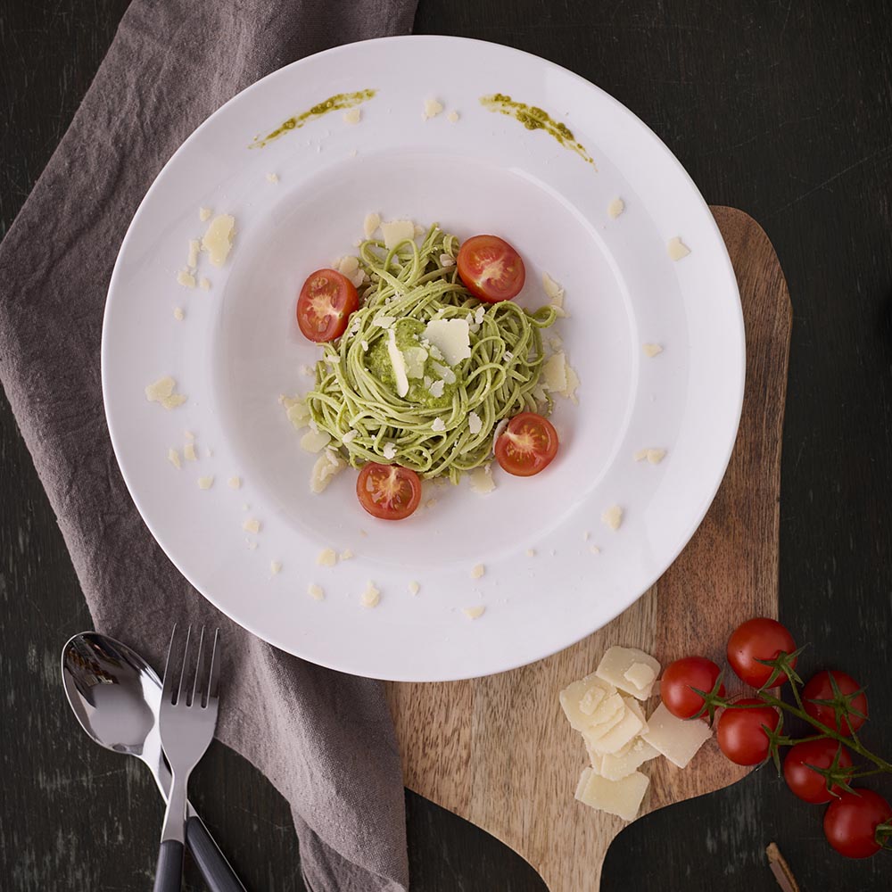 Pastateller Marla, weiß, 27 cm