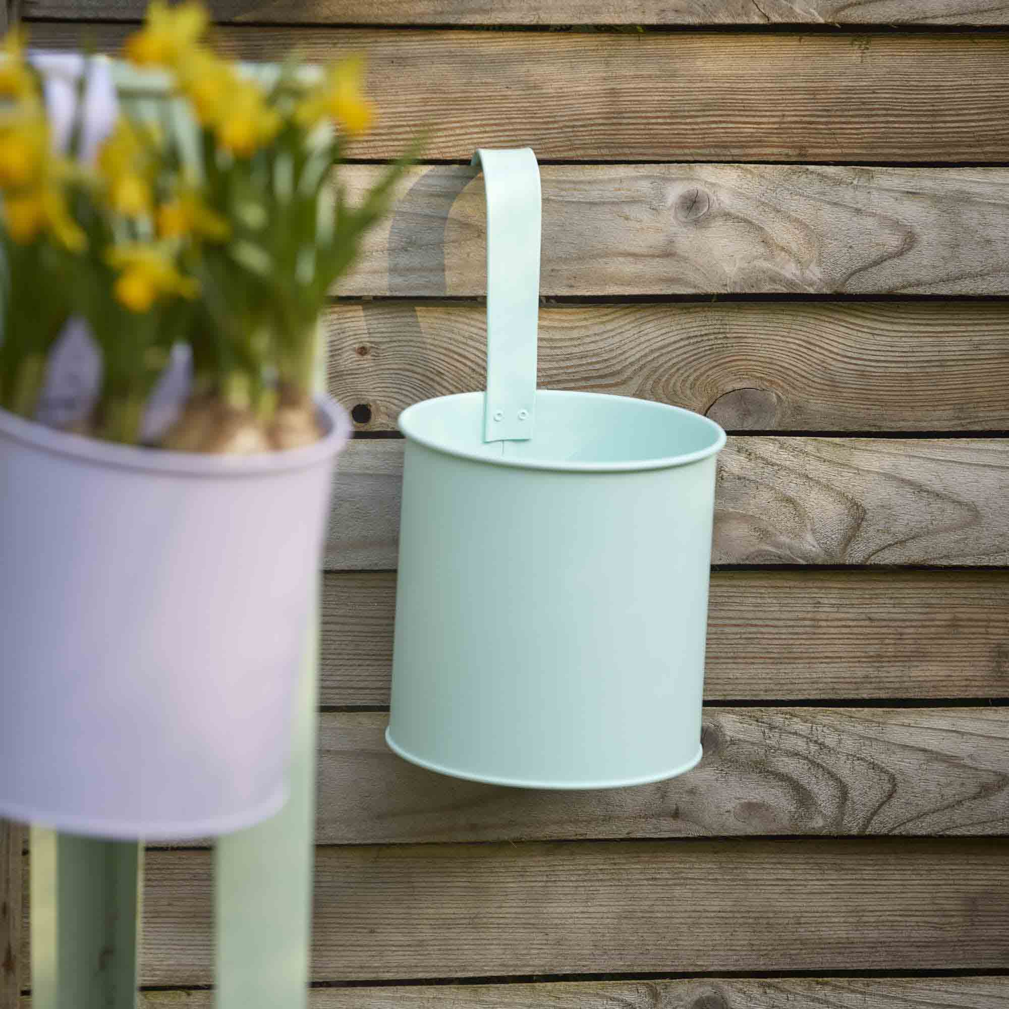 Pflanztopf, grün/hängend, 15.5 x 25.5 cm