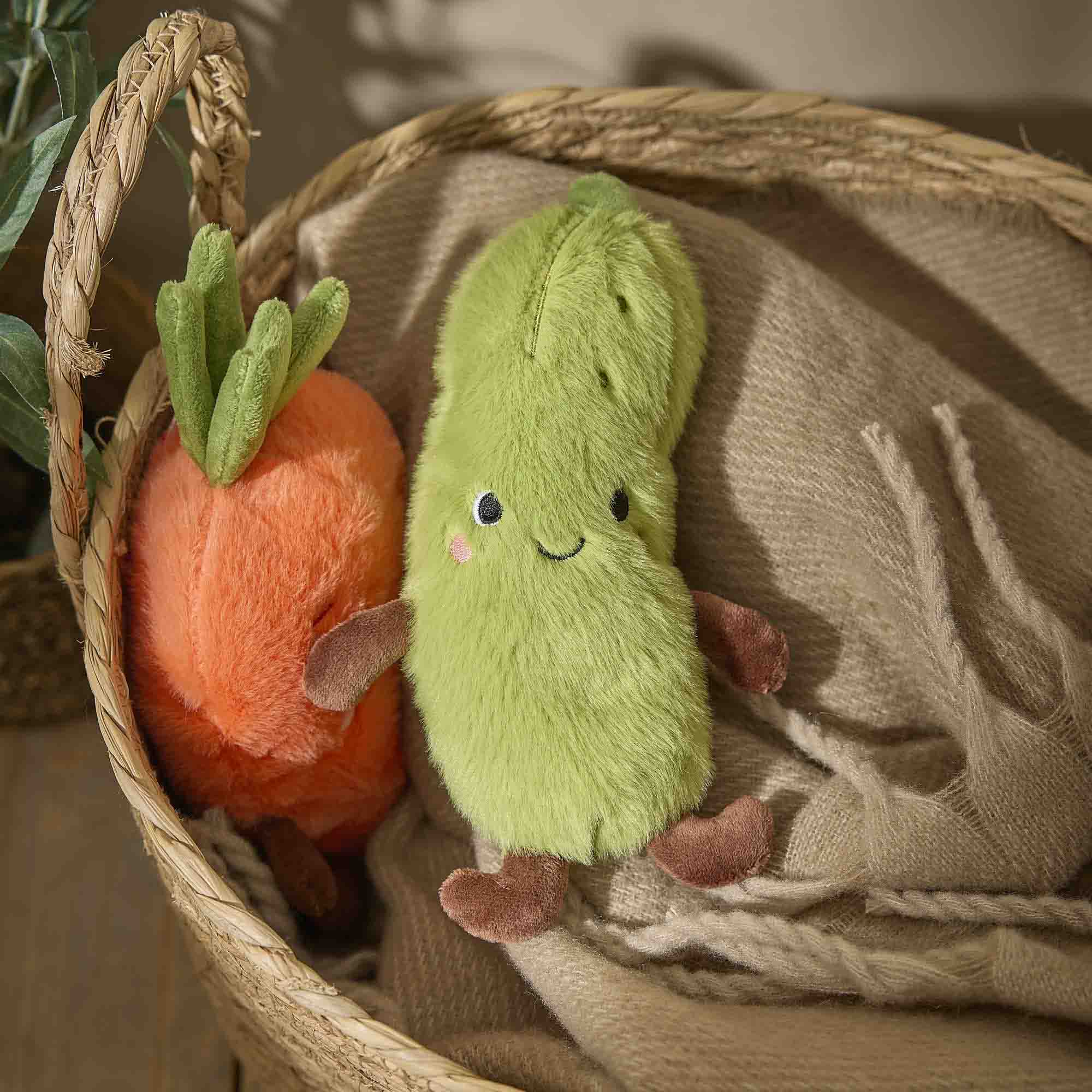 Kuscheltier Frucht, Gurke