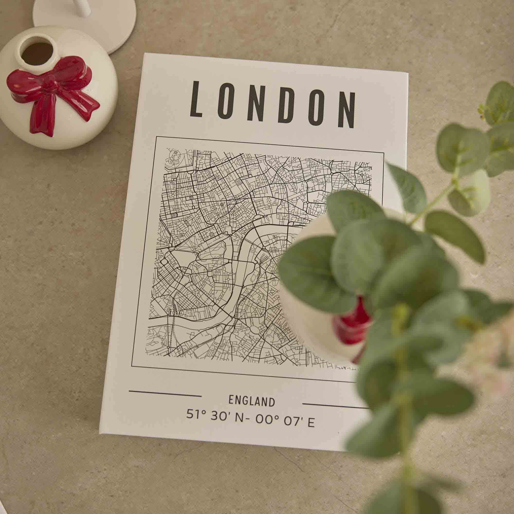 2er Set Buchkarton Stadt, London