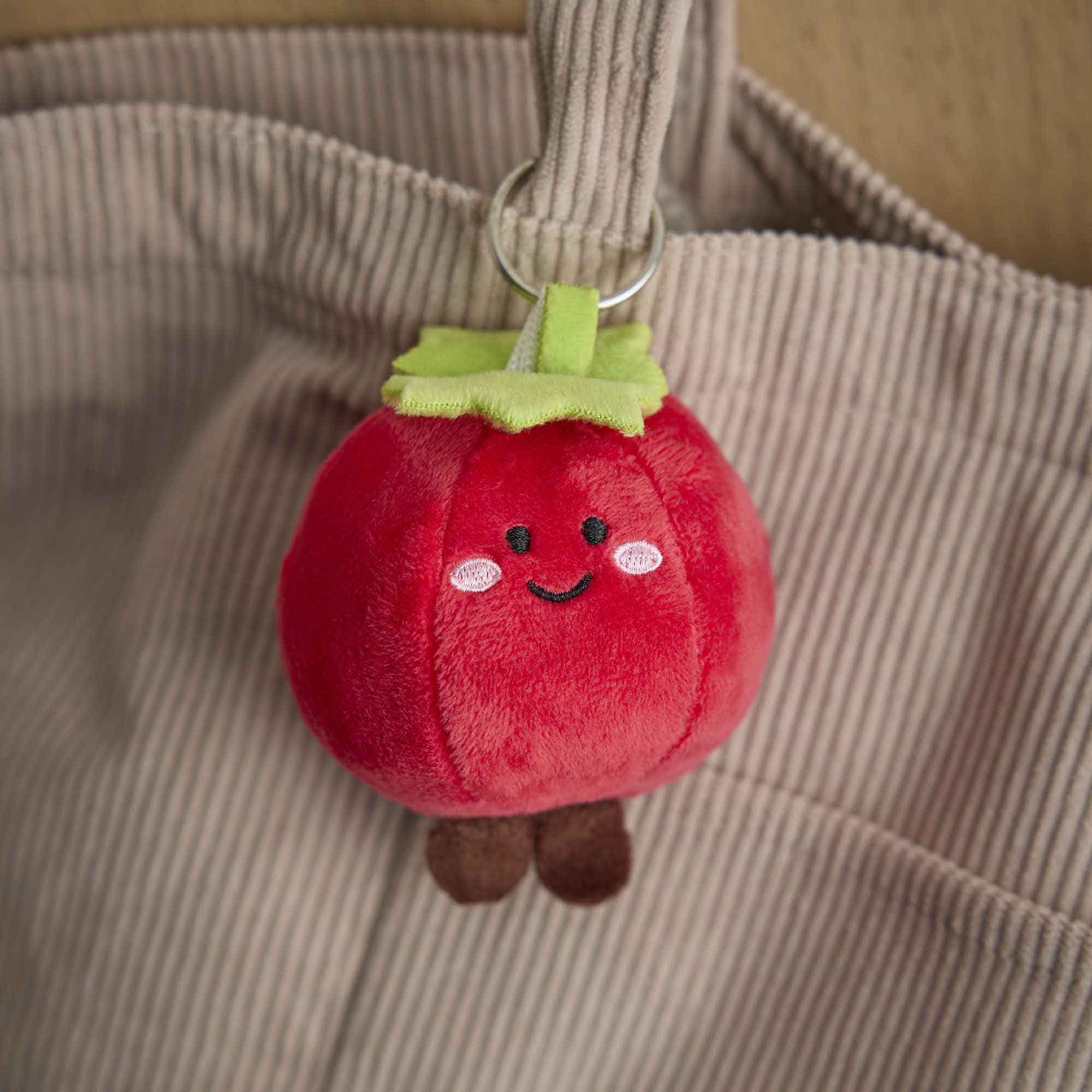 Schlüsselanhänger Gemüse, Apfel