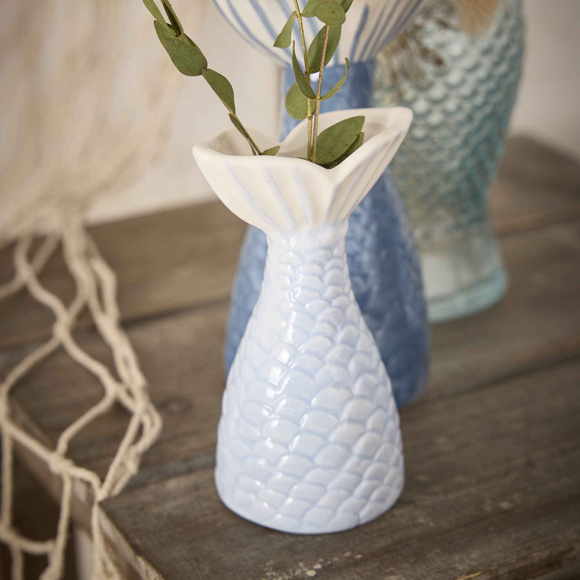 Vase Fisch, Flosse, 12.5 cm