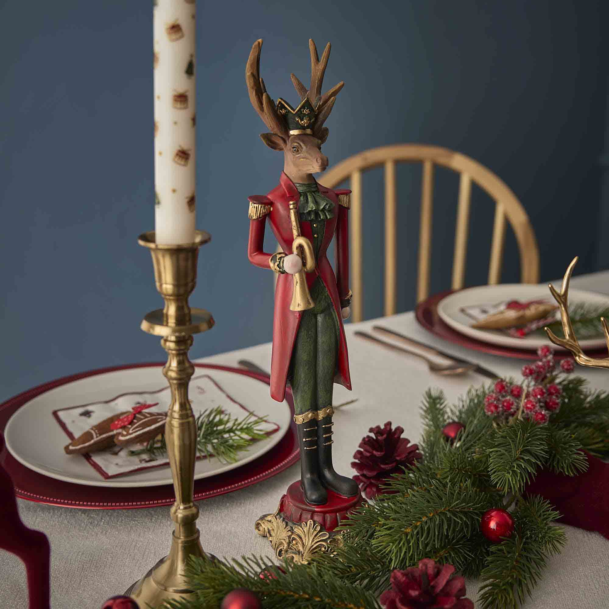 Deko-Rentier Edel, Posaune, 38 cm