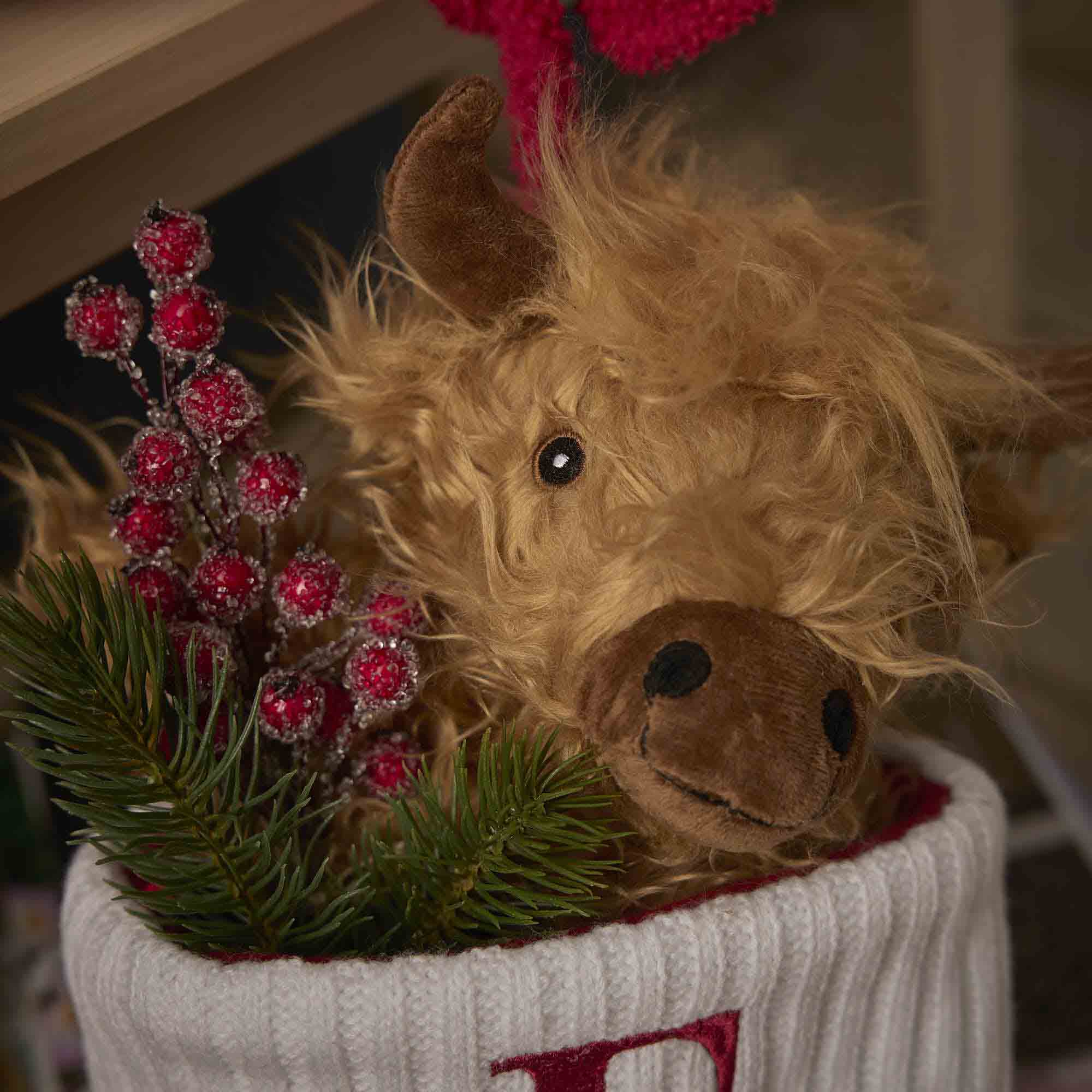 Weizen-Wärmekissen, Rind, 34 cm