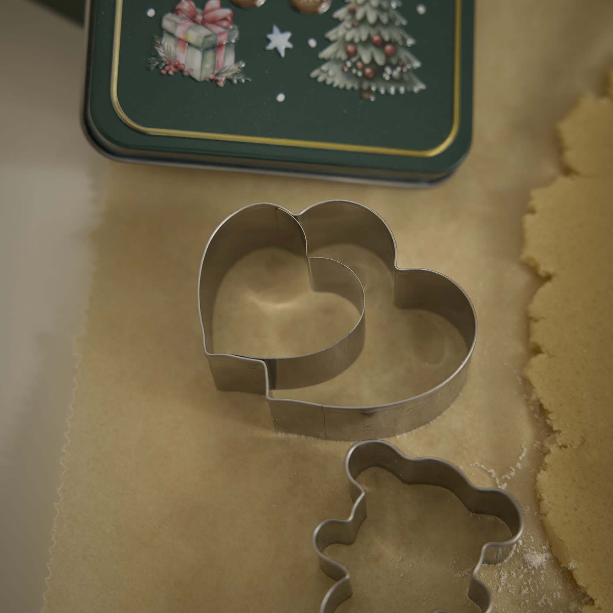 Ausstechform Doppelherz, 5.5 cm