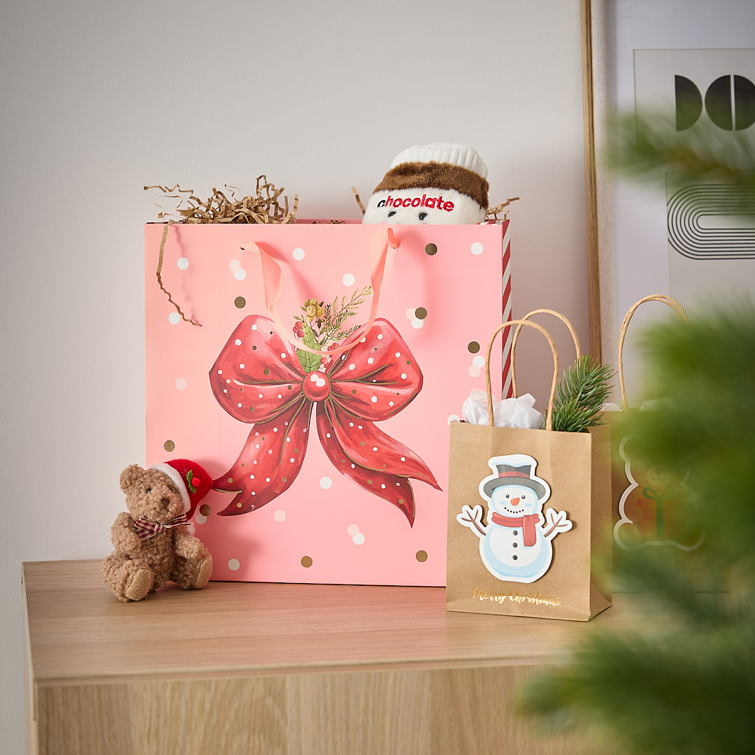 Geschenkverpackungen für Weihnachten