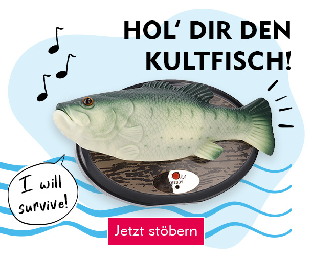 Der singende Fisch verlinkt auf dieses Produkt
