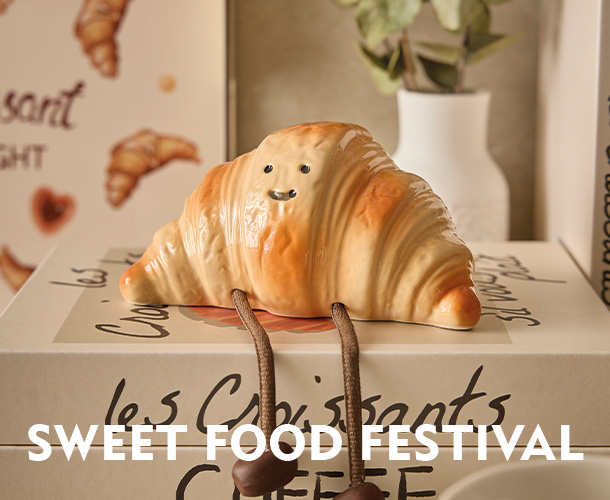 Spardose in Form eines Croissants verlinkt auf Fr&uuml;hst&uuml;ck