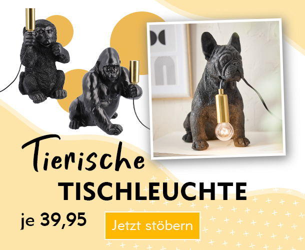 Tierische Tischleuchte
