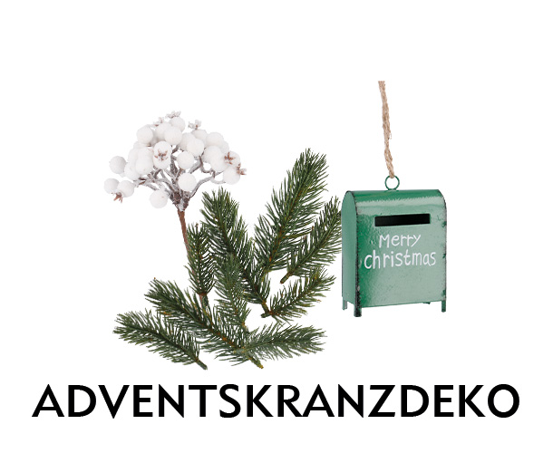 Adventskranzdeko von Nanu-Nana