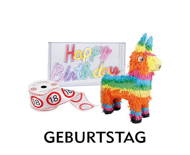 Geburtstag-Artikel bei Nanu-Nana