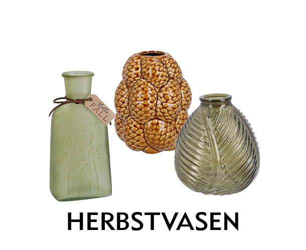 Vasen Herbstdeko